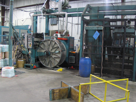 Rope production floor at Polysteel