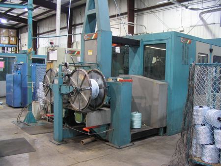 Finished rope stock at the Polysteel facility